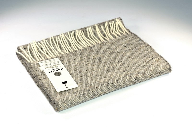 Donegal Tweed Scarf - Donkey - McNutt of Donegal