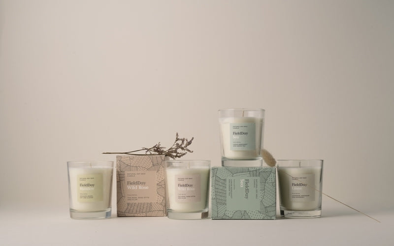 Sea Large Candle – Field Day - Pure Ireland
