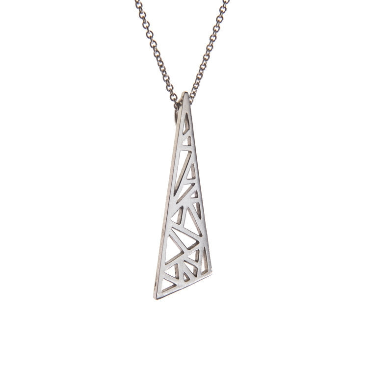 Flare Pendant - Sterling Silver – Miriam Wade 