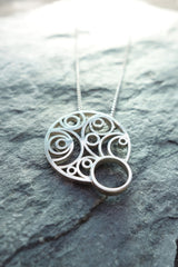 Flow Pendant - Sterling Silver – Miriam Wade 