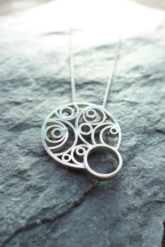 Flow Pendant - Sterling Silver – Miriam Wade 