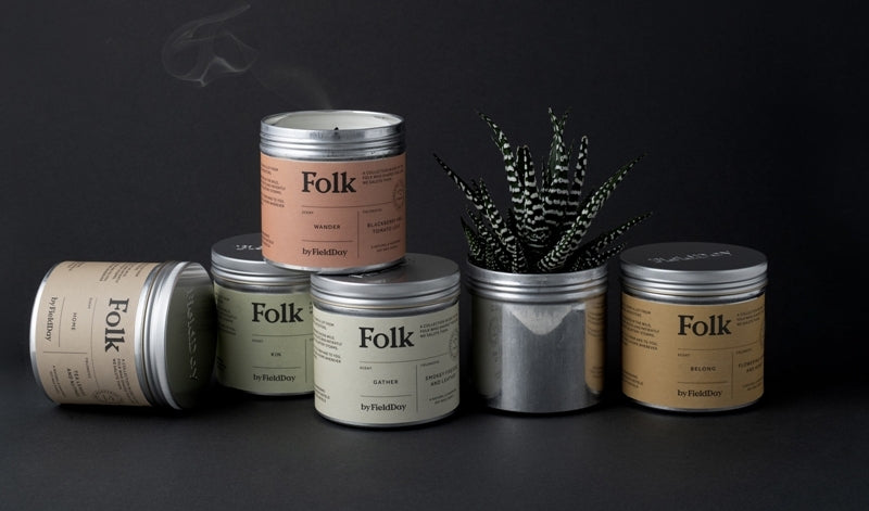 Wander Folk Tin Candle – Field Day