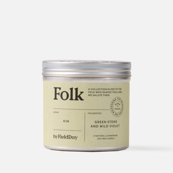  Kin Folk Tin Candle – Field Day