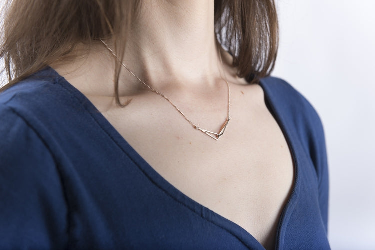 “Le Cheíle” Linked Necklace - Sterling Silver – Miriam Wade