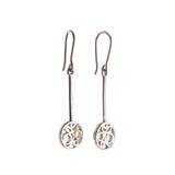 Long Flow Drop Earrings - Sterling Silver – Miriam Wade