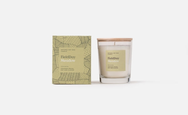 Meadow Large Candle + Box – Field Day