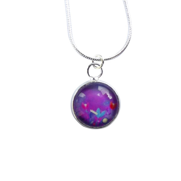 Mini Pendant – Purple Haze – Amélie Gagné