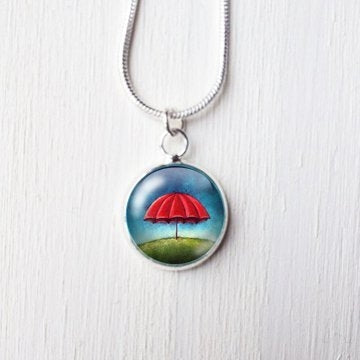 Mini Pendant – Waiting for the Rain – Amélie Gagné