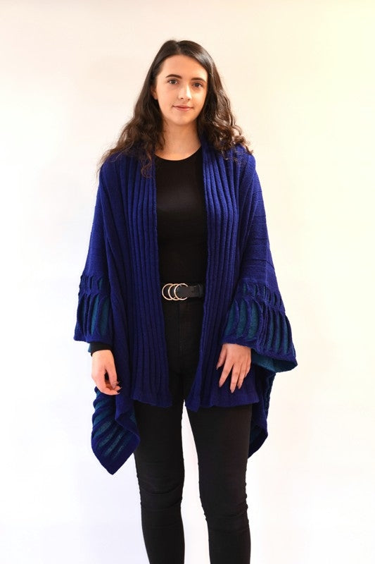 Oceanwave Cardigan - Bluebell - McConnell