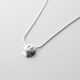 Oyster Pearl - Medium Pendant - Sterling Silver & Pearl - Martina Hamilton - Pure Ireland