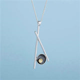 Pick Me Up Pendant - Sterling Silver and 9ct Gold – Simon Barber