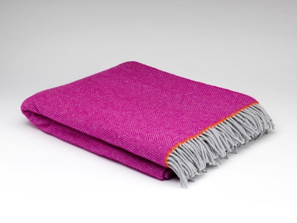 Pure Wool Throw - Mabel - McNutt of Donegal