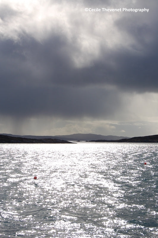 Limited edition Photography - Red Buoys, Adrigole Harbour - Cécile Thévenet 