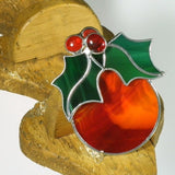 Red Christmas Bauble - Stained Glass Suncatcher – Ard aLume