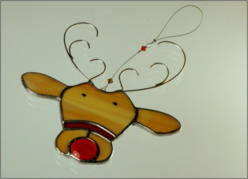 Reindeer - Stained Glass Suncatcher – Ard aLume