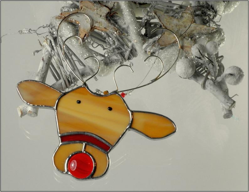 Reindeer - Stained Glass Suncatcher – Ard aLume