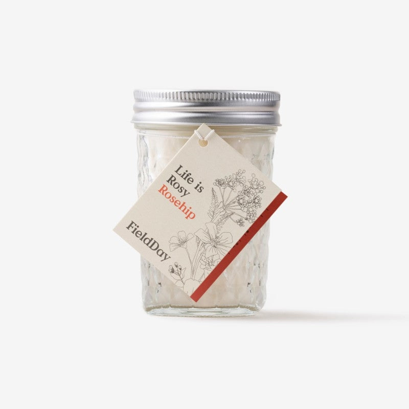 Rosehip Jam Jar Candle – Field Day