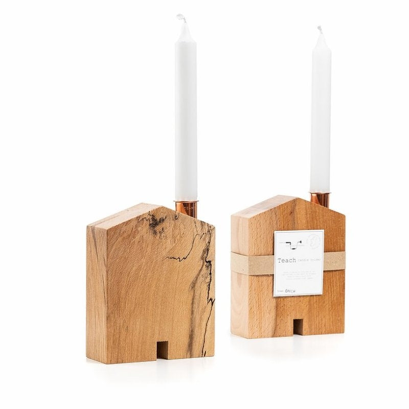 Teach – Large Candle Holder – Sam agus Nessa