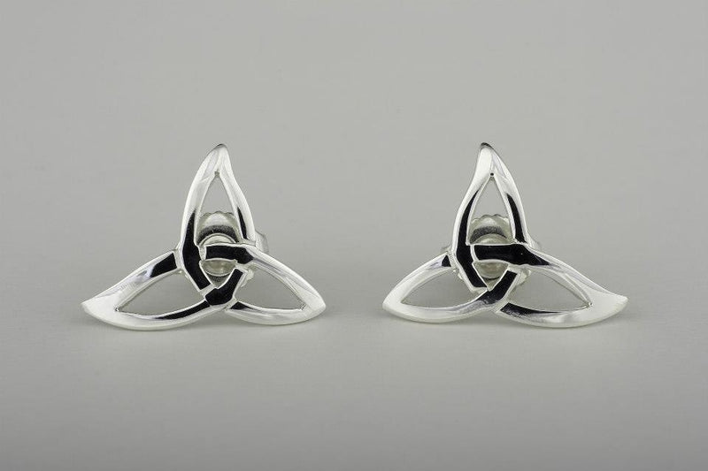Trinity Knot earrings - Declan Killen - sterling silver