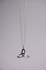 Trinity Knot Pendant - Sterling Silver - Declan Killen - Pure Ireland