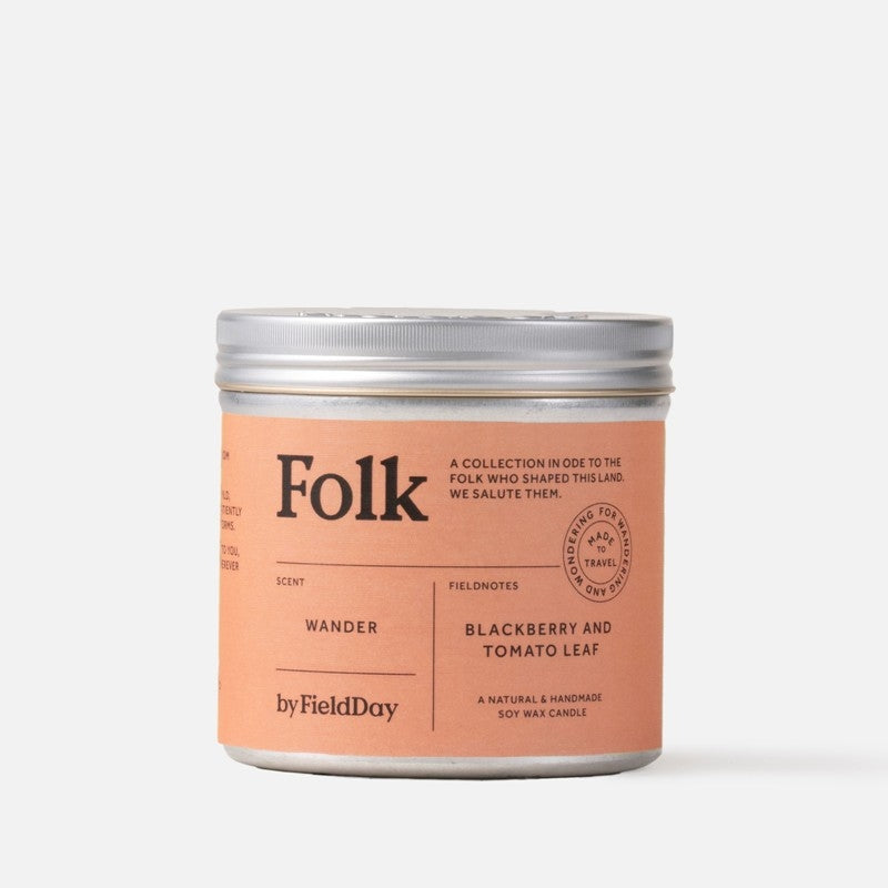 Wander Folk Tin Candle – Field Day